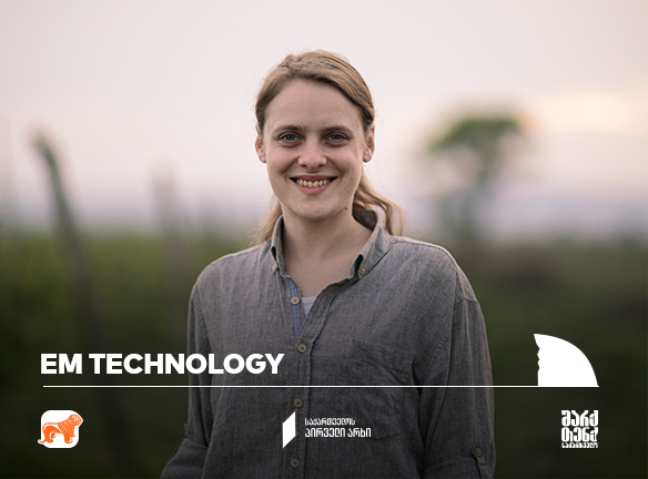 სტარტაპი, რომელიც ნიადაგის გასაჯანსაღებლად EM ტექნოლოგიას იყენებს