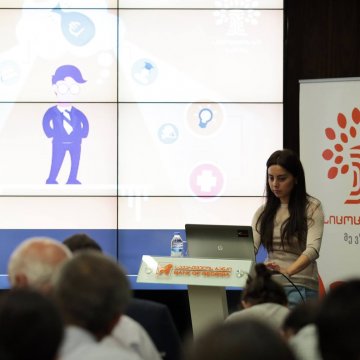 სოციალური მეწარმეობის საგრანტო კონკურსის ღია კარის დღე თბილისში.