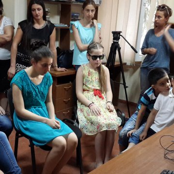 ადაპტირებული ანიმაციური ფილმები უსინათლო შშმ ბავშვებისათვის