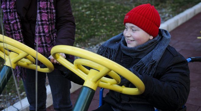 ფიტნესი ბარიერების გარეშე, ღია ცის ქვეშ