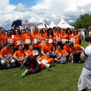 “სიცოცხლის ხის” გუნდი მსოფლიო რბენაზე