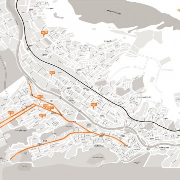 თბილისის საკვანძო გამზირებისა და ქუჩების ადაპტაცია გრძელდება